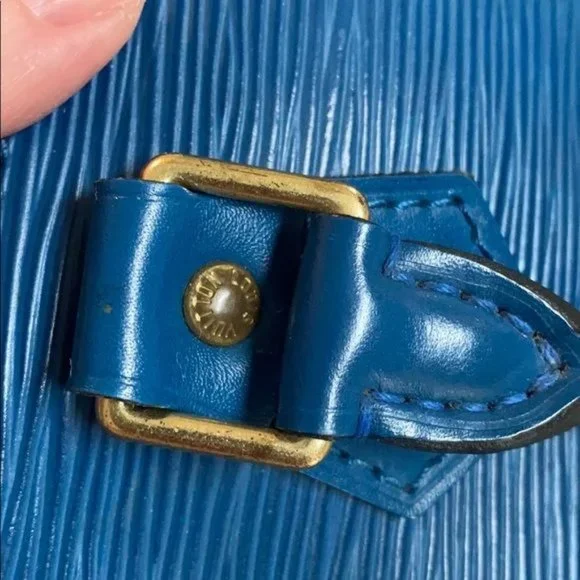 Louis Vuitton Speedy 25 Toledo Blue Epi - Picture 11 of 17
